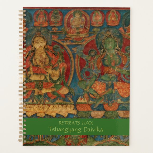 The White Tara and The Green Tara  Planer (Vorderseite)