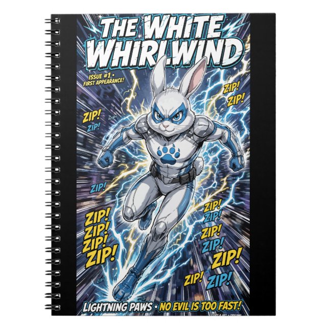 The White Whirlwind Notizblock (Vorderseite)
