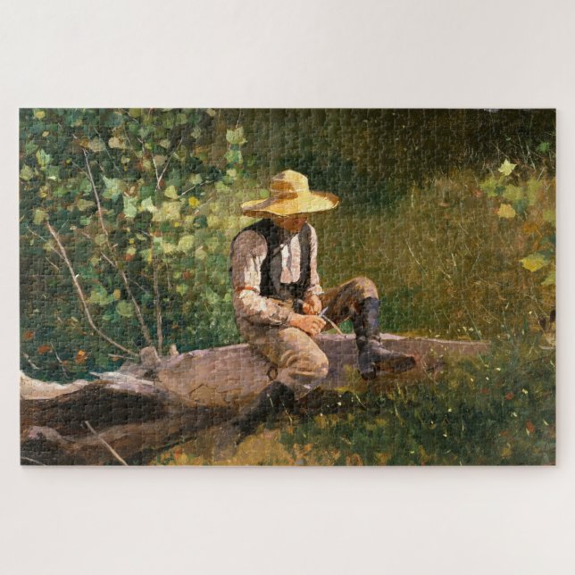 The Whittling Boy (von Winslow Homer) (Horizontal)