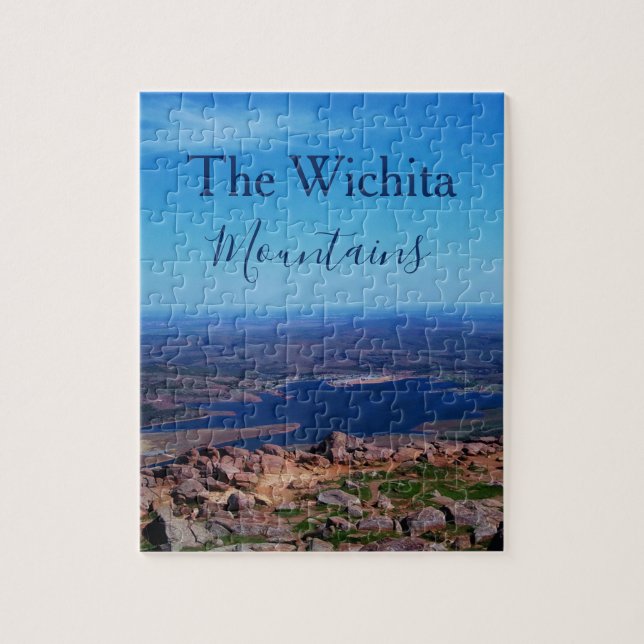 The Wichita Mountains Oklahoma Jigsaw Puzzle (Vertikal)