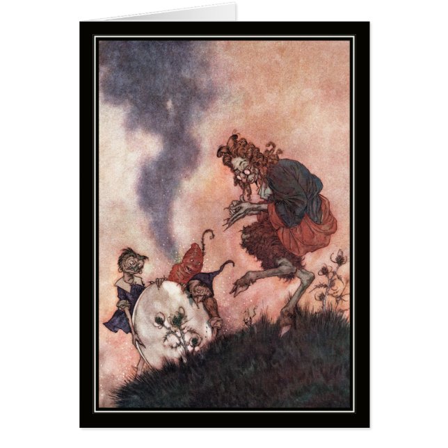 The Wicked Hobgoblin par Edmund Dulac (Devant)