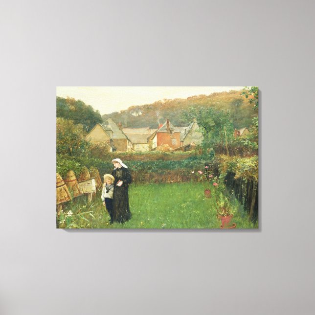 The Widow, 1895 (Öl auf Leinwand) Leinwanddruck (Vorderseite)