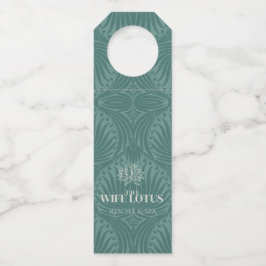 The Wife Lotus Bachelorette Theme Water Bottles Flaschenanhänger