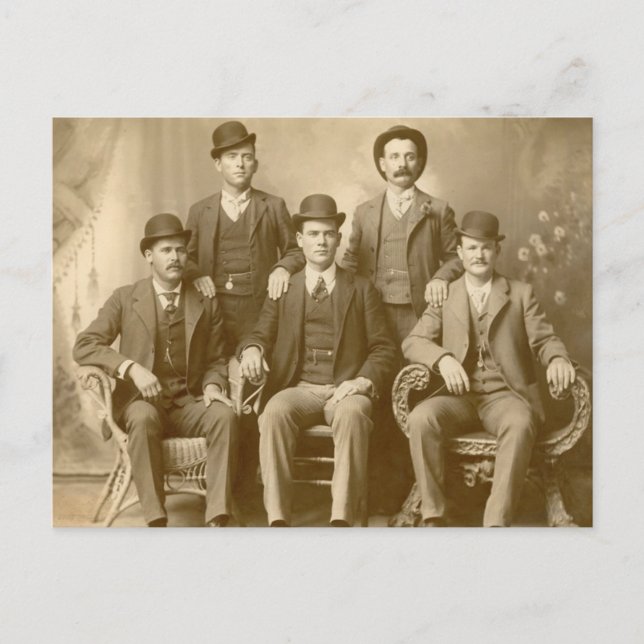The Wild Bunch - Butch Cassidy & Sundance Kid Postkarte (Vorderseite)