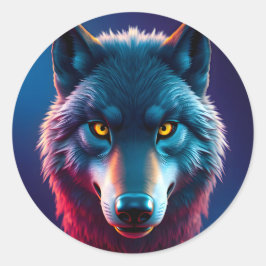 The Wild Gaze -  Runder Aufkleber