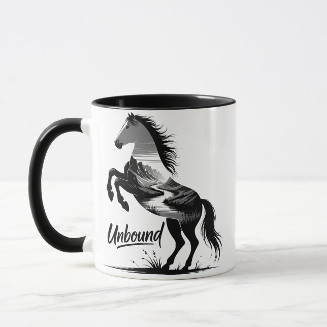 The Wild Horse  Tasse (Links)