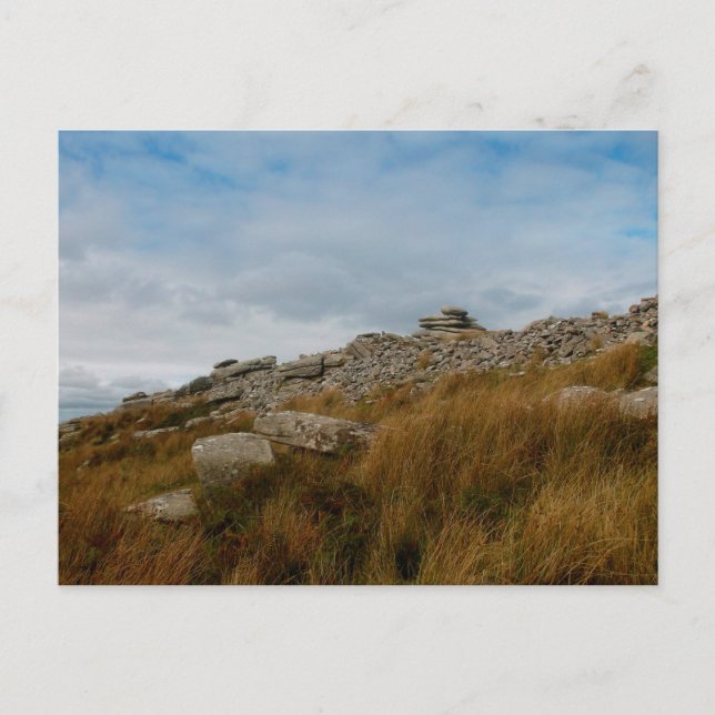 The Wild Moors Bodmin Moor Cornwall England Postkarte (Vorderseite)