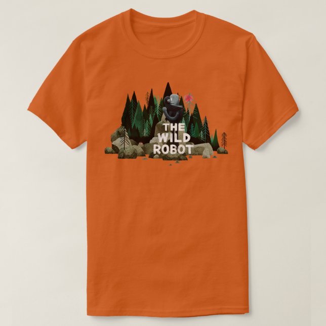 The Wild Robot Long Sleeve TShirt (Design vorne)