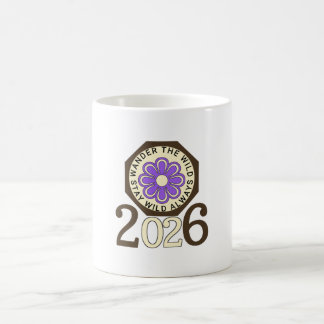 The Wild Stay Wild Always Aesthetic flowers mugs Kaffeetasse