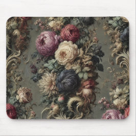 The Wilted Vigil - Gothic Floral Mousepad