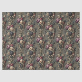 The Wilted Vigil - Gothic Floral Seidenpapier