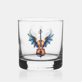 The Winged Violin of Moonlit Realms Whiskyglas