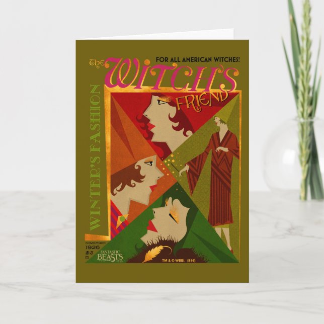 The Witch’s Friend November Magazine Karte (Vorderseite)
