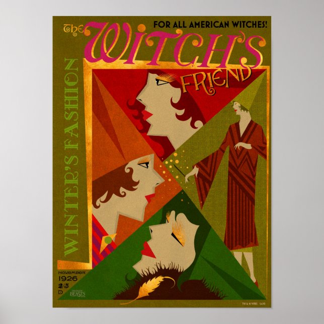 The Witch’s Friend November Magazine Poster (Vorne)