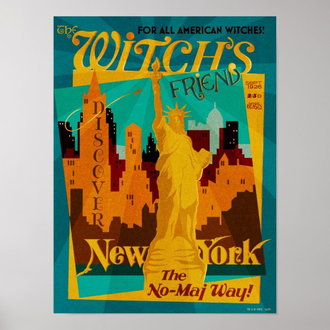 The Witch’s Friend September Magazine Poster (Vorne)