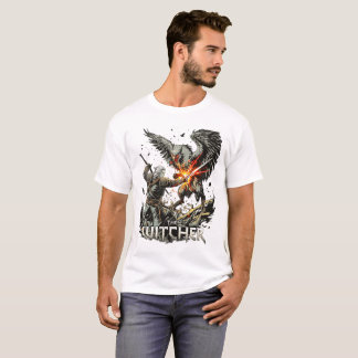 The Witcher Monster Hunter - Fantasy Warrior T-Shi T-Shirt