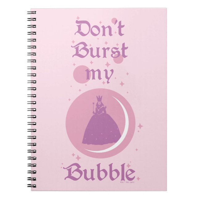 The Wizard Of Oz™ | Don't Burst My Bubble Notizblock (Vorderseite)