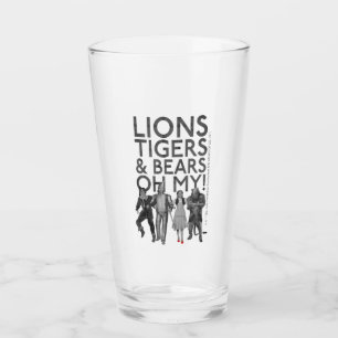 The Wizard Of Oz™ Lions Tigers & Bears Oh My! Glas
