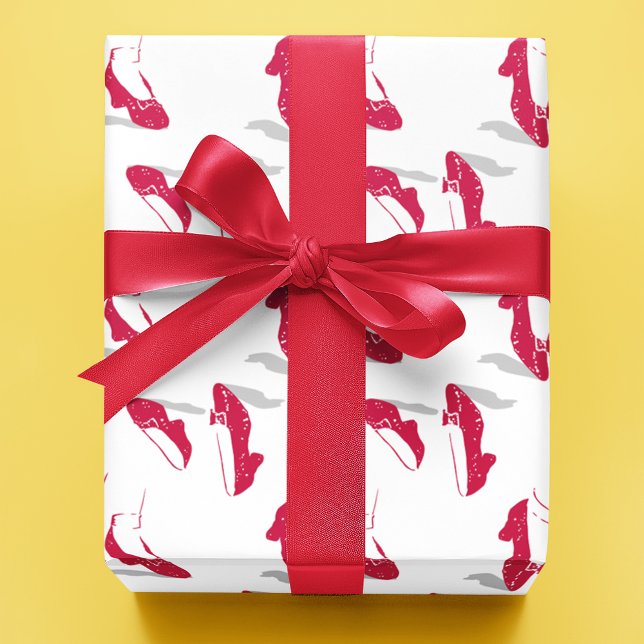 The Wizard Of Oz™ | Ruby Slippers™ Pattern Geschenkpapier Set (Wrapped gift)
