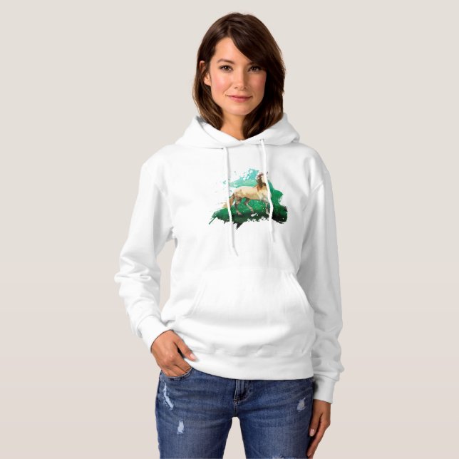 The wonderful horse Hoodie (Vorne ganz)