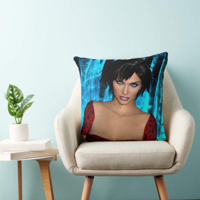 The World Behind the Eyes cushion Kissen (Stuhl )