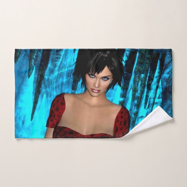 The World Behind the Eyes hand towel (Serviette à main)