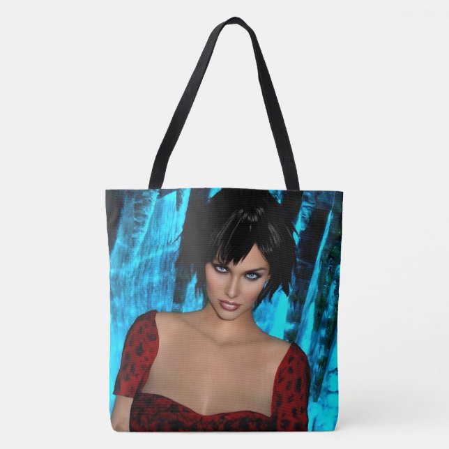 The World Behind the Eyes tote bag Tasche (Vorderseite)