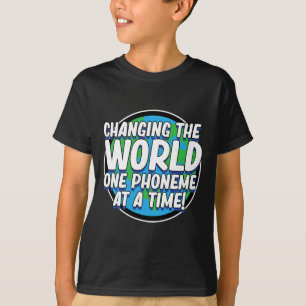 The World Dyslexia Awareness Therapist Graphic T-Shirt
