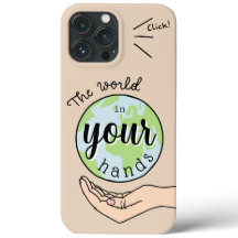 the world in your hands Case-Mate iPhone Hülle