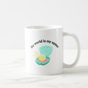 The World is My Oyster Mug Kaffeetasse