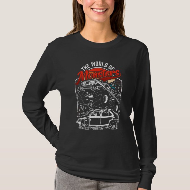The World of Monster Trucks T-Shirt (Vorderseite)