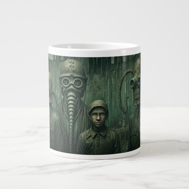 The world we live in Jumbo-Tasse (Vorderseite)