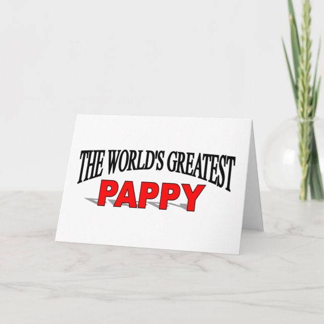 The World's Greatest Pappy Karte (Vorderseite)
