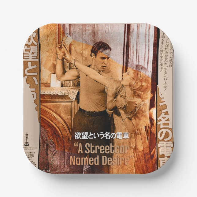 The Worlds of Blanche DuBois Pappteller (Vorderseite)