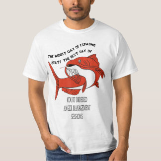 The worst day of fishing beats the best day of hal T-Shirt