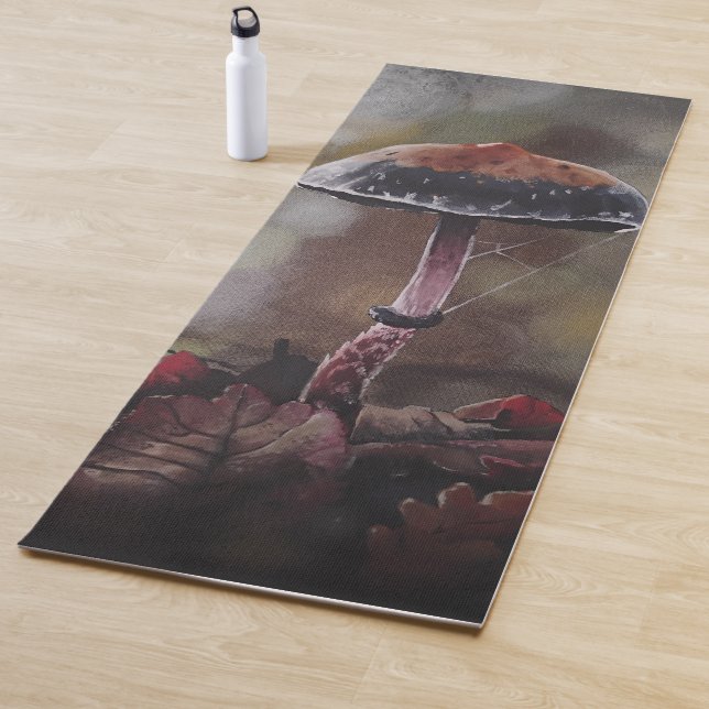 The Wounded Mushroom Mini Yogamatte (Beispiel)