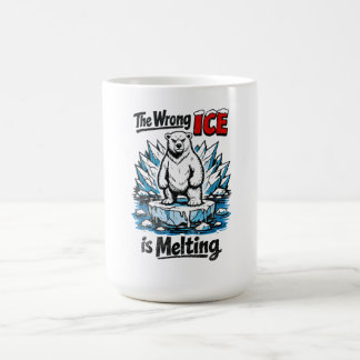 The Wrong ICE is Melting Kaffeetasse