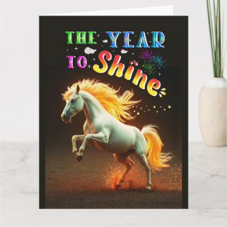 The Year To Shine Dankeskarte