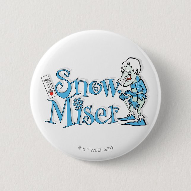 THE YEAR WITHOUT A SANTA CLAUS™ | Snow Miser Button (Vorderseite)