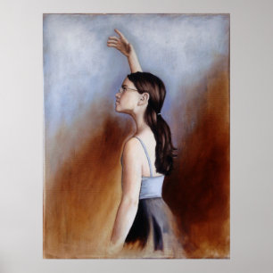 The Young Ballerina Print Poster