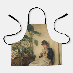The Young Florist (von Carl Zewy) Schürze