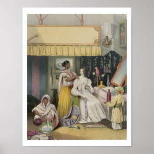The Young Lady's Toilet, Plattform 2 from 'Anglo I Poster