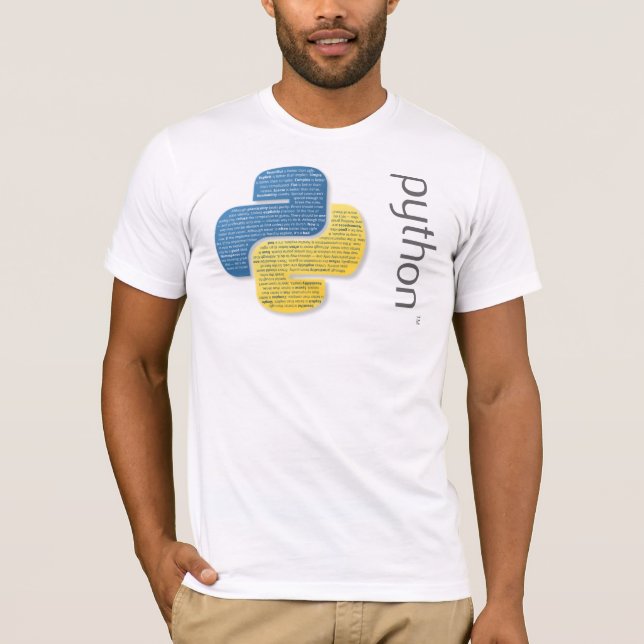 The Zen of Python T-Shirt (Vorderseite)