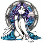 Thea Wasser-Nymphen-Fee Freistehende Fotoskulptur<br><div class="desc">Thea Wasser-Nymphen-Fee</div>