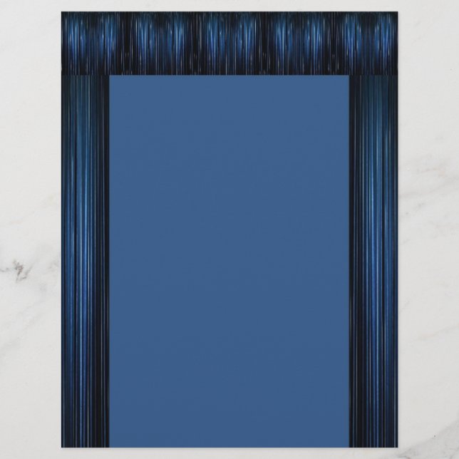 Theater Blue Letterhead (Vorderseite)