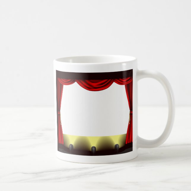 Theater-Bühne Kaffeetasse (Rechts)