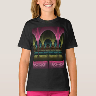 Theater der Fantasie, abstrakte farbenfrohe Frakta T-Shirt