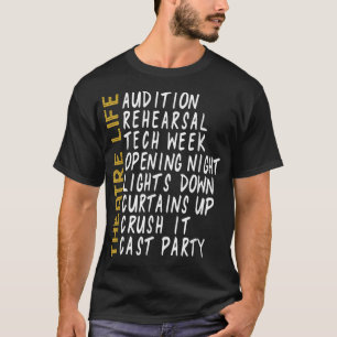 Theater Geschenk Schauspiel Shirt Theater Theater 