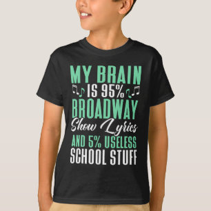 Theater Girl Theater Schauspielerin Schauspiel für T-Shirt