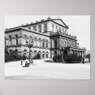 Theater Hannover, c.1910 Poster